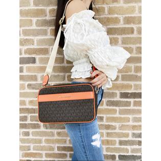 Michael michael kors kenly large logo crossbody bag Clearance