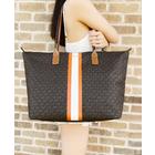 Orange and brown michael kors bag Clearance