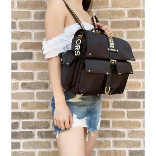 Michael kors olivia medium studded satin backpack Clearance