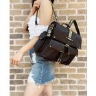 Michael kors olivia medium studded satin backpack Clearance