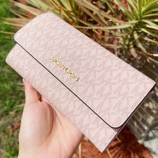 Michael kors wallet ballet pink Clearance