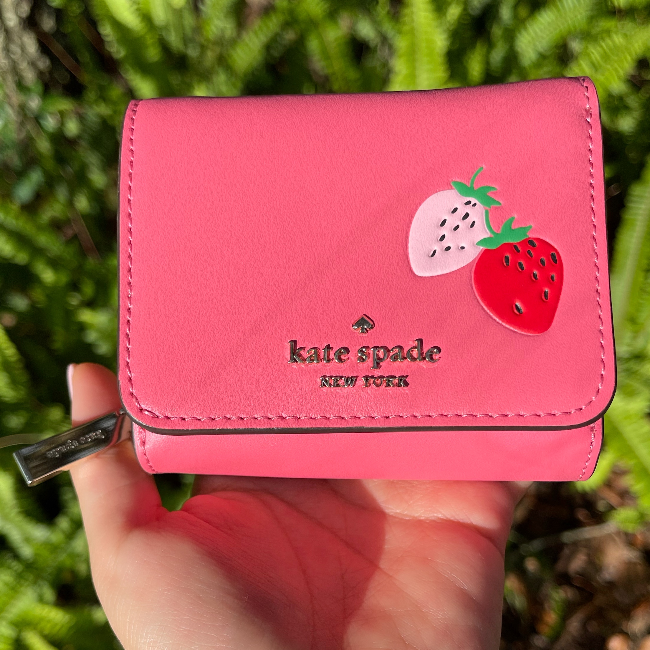 kate spade, Bags, Nwt Kate Spade Connie Small Trifold Wallet Pink