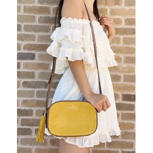 Kourtney suede camera bag Clearance