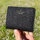Kate spade black glitter wallet Clearance