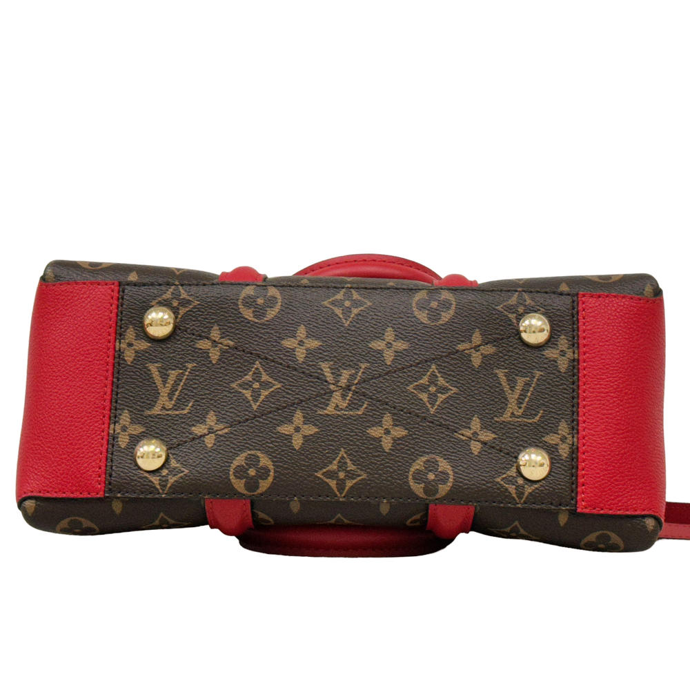 red and black monogram louis vuittons
