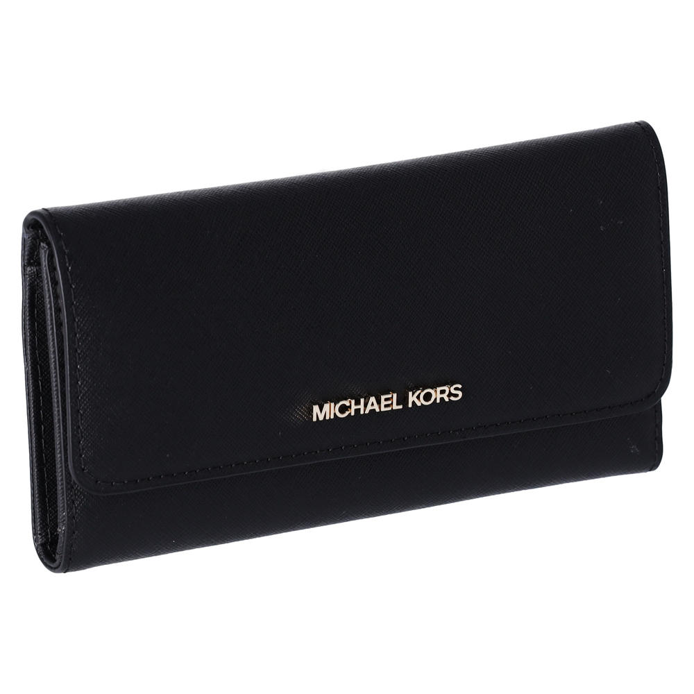 Michael Kors Sheila Medium Triple Compartment Satchel Black + Trifold Wallet