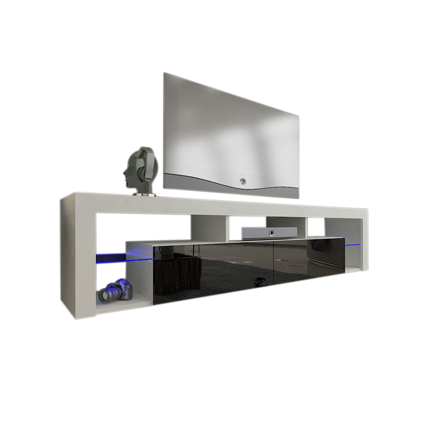 Corner Tv Stands Cabinets Sears Meble Furniture Rugs Milano 200 Wall Mounted Floating Led 79 Tv Stand