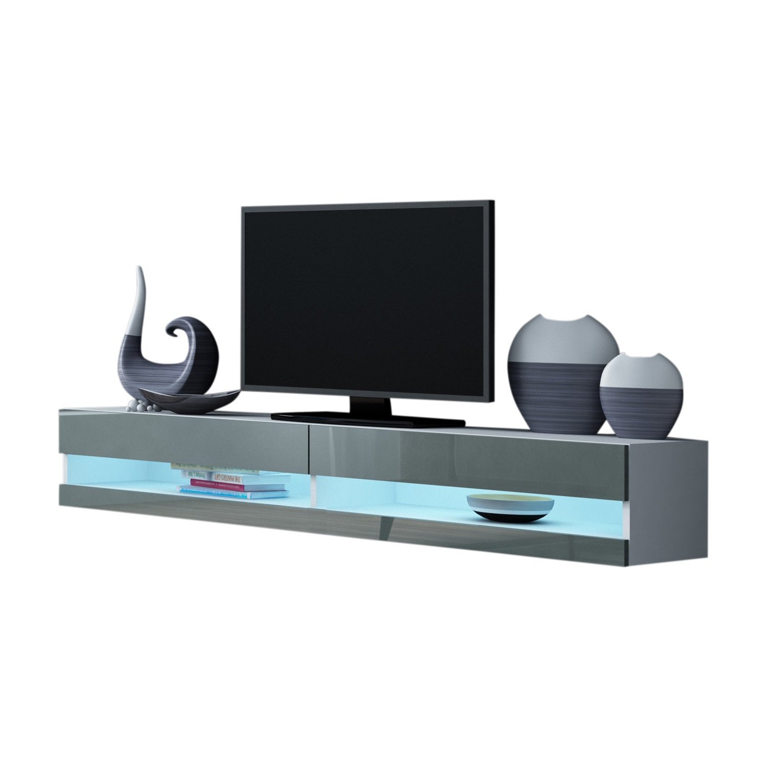 Meble Furniture Rugs Vigo New 180 Led Wall Mounted 71 Floating Tv Meble Furniture Rugs Vigo New 180 Led Wall Mounted 71 Floating Tv Stand White
