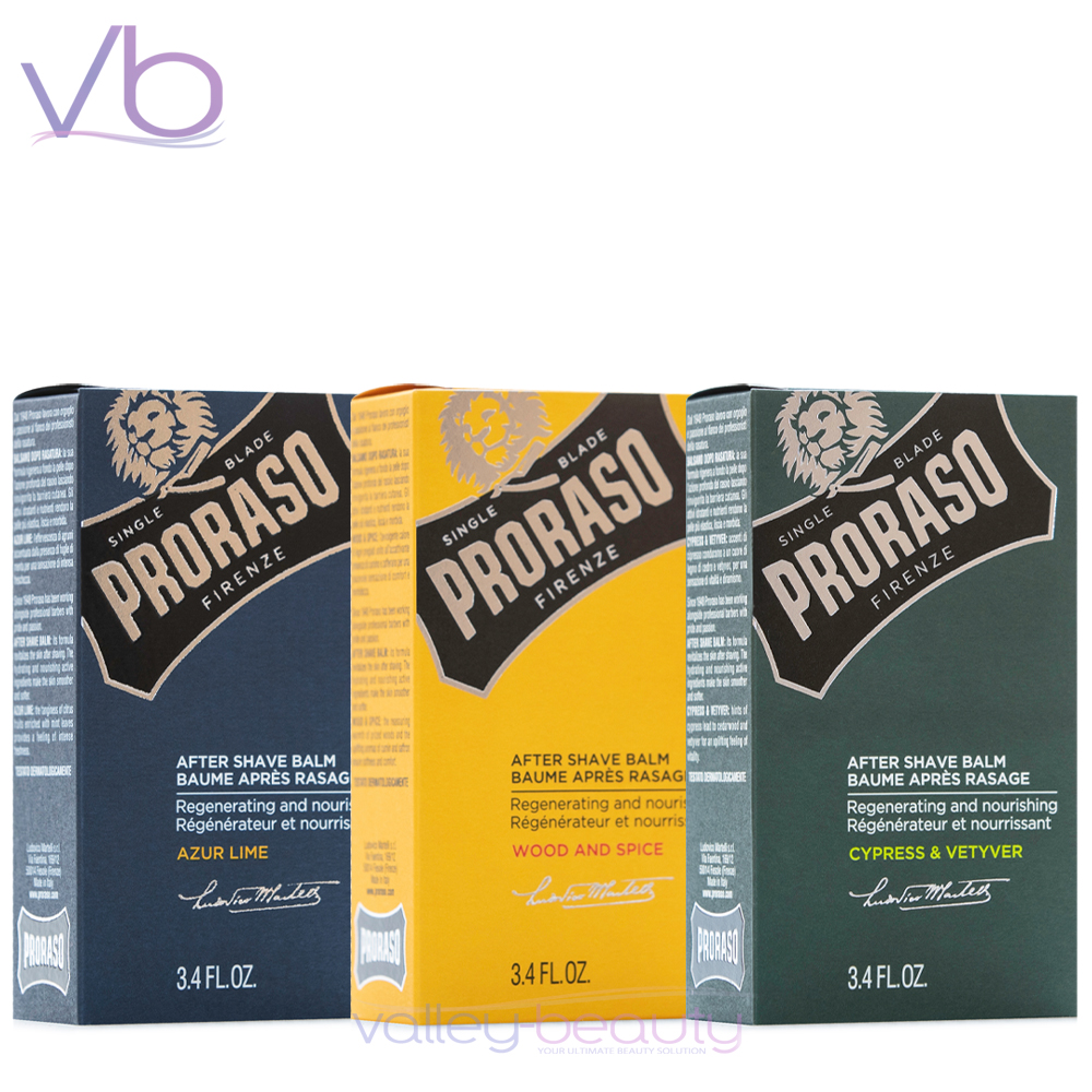 Proraso Single Blade After Shave Balm Collection