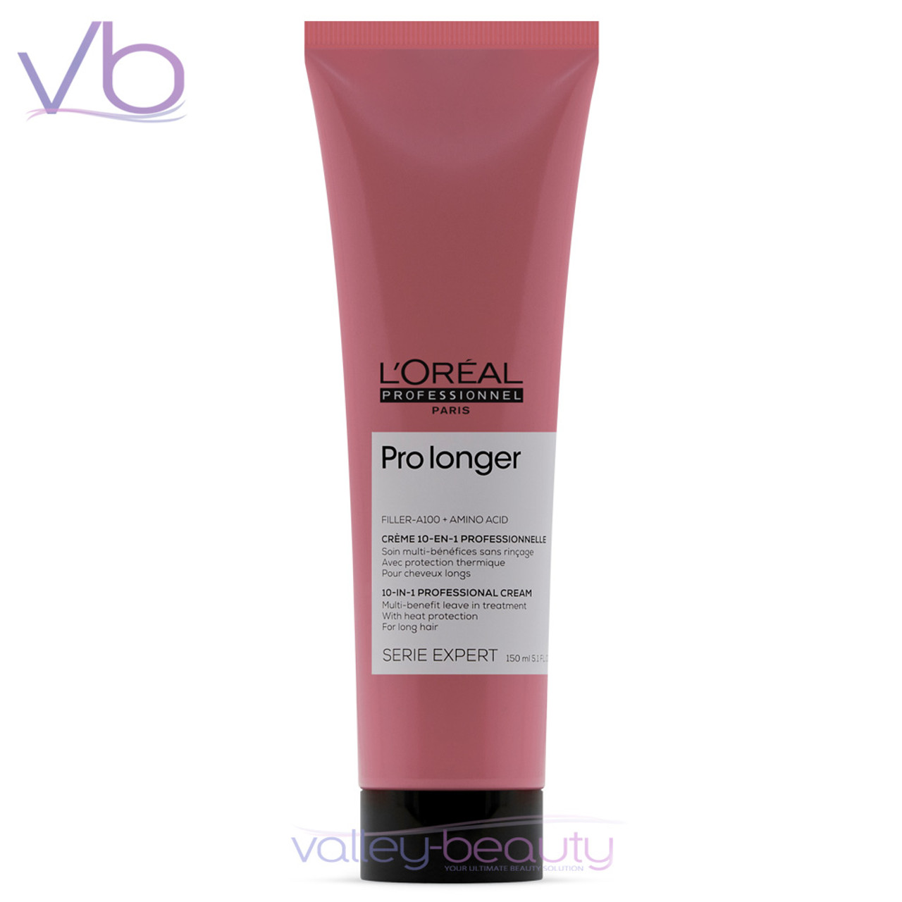 L'Oreal L’Oreal Professionnel Serie Expert Pro Longer 10-in-1 Leave-in Cream | Leave-in for Lengths and Ends, 5.1oz