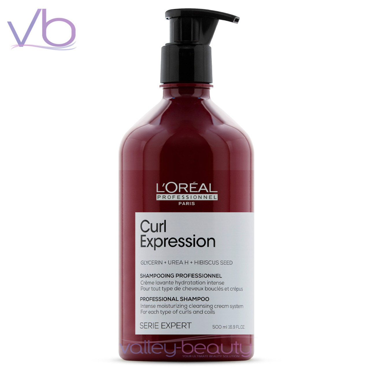 L'Oreal L’Oreal Curl Expression Moisturizing Shampoo | Gentle Cream Cleanser for Curly, Coily and Wavy Hair, 16.9 fl.oz.