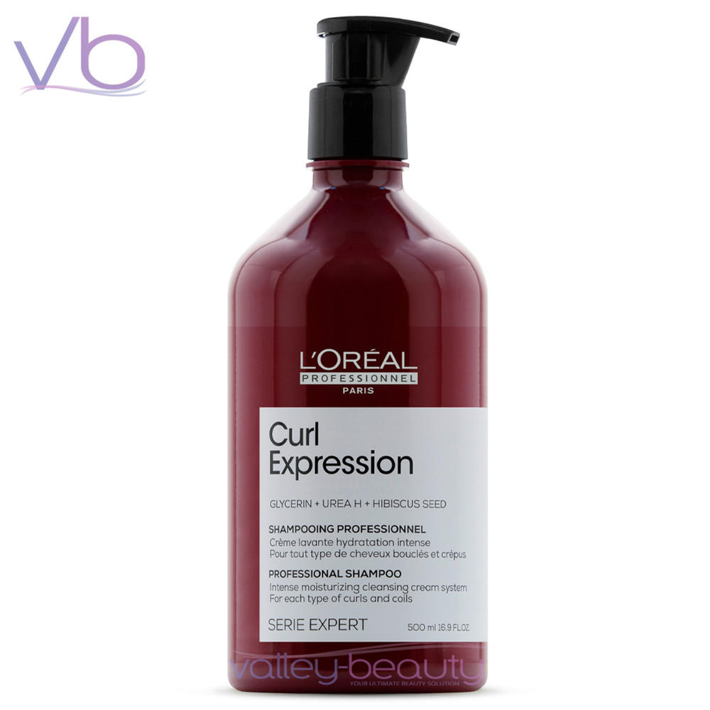 L'Oreal L’Oreal Curl Expression Moisturizing Shampoo | Gentle Cream Cleanser for Curly, Coily and Wavy Hair, 16.9 fl.oz.
