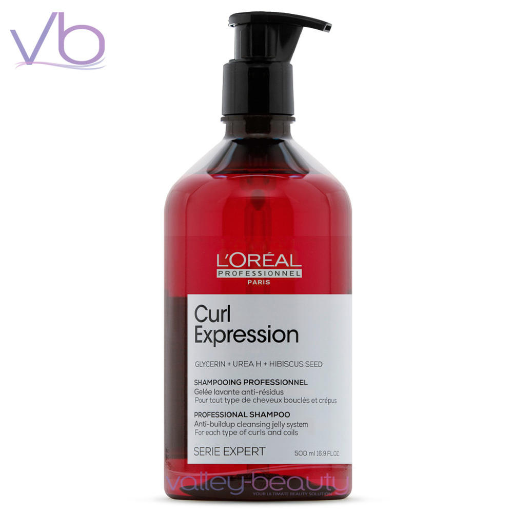 L'Oreal L’Oreal Curl Expression Anti Buildup Shampoo | Gentle Jelly Cleanser for Curly, Coily and Wavy Hair, 500ml
