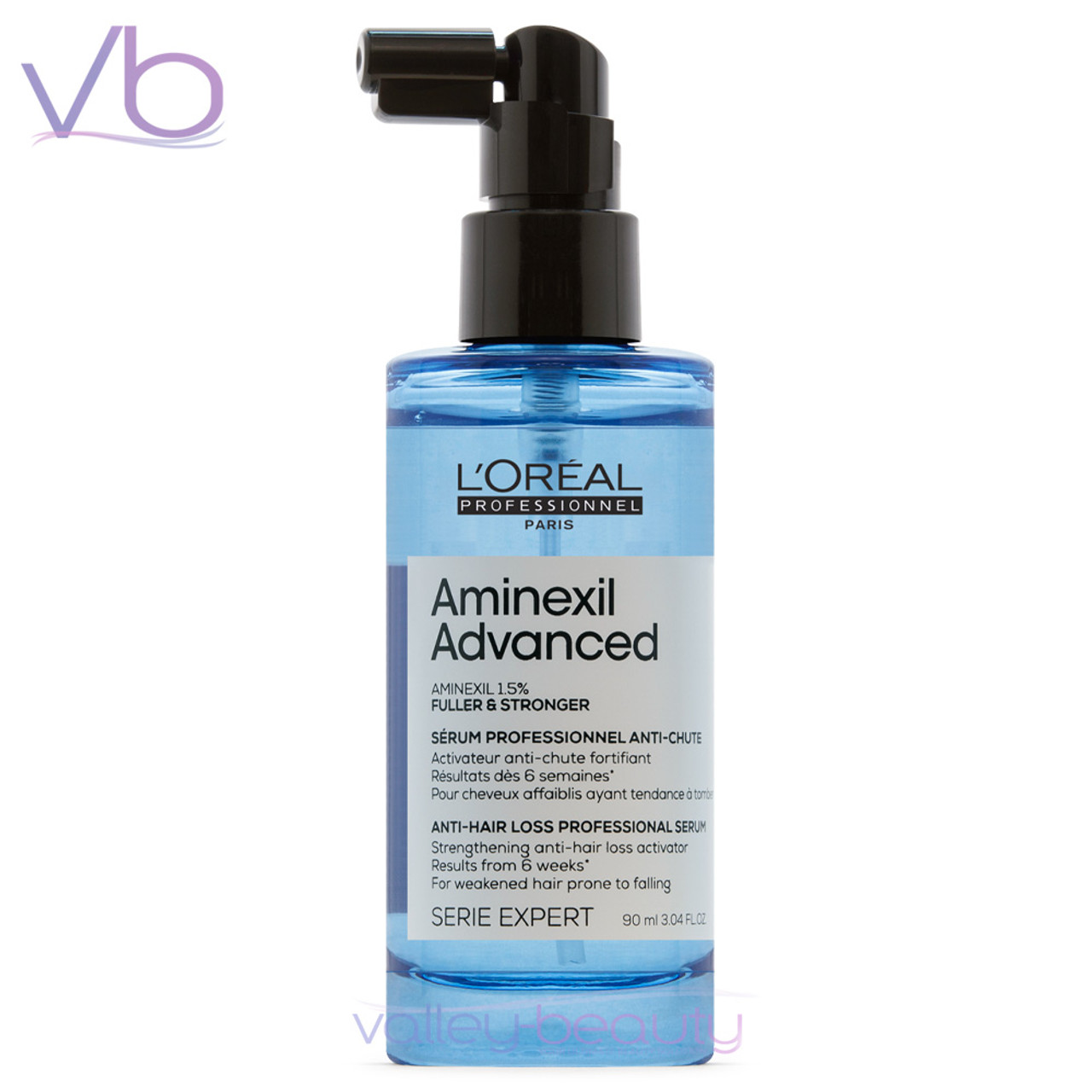 L'Oreal L’Oreal Aminexil Advanced Serum | Anti-Hair Loss Treatment for Men and Women, 90ml
