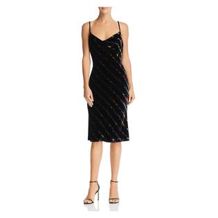 Milly Floral Velvet Slip Dress - Multi Milly Floral Velvet Slip Dress - Multi