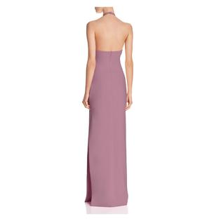 Likely LIKELY Womens Fit + Flare Full-Length Dress Tie Sleeveless Halter Evening Likely LIKELY Womens Fit + Flare Full-Length Dress Tie Sleeveless Halter Evening