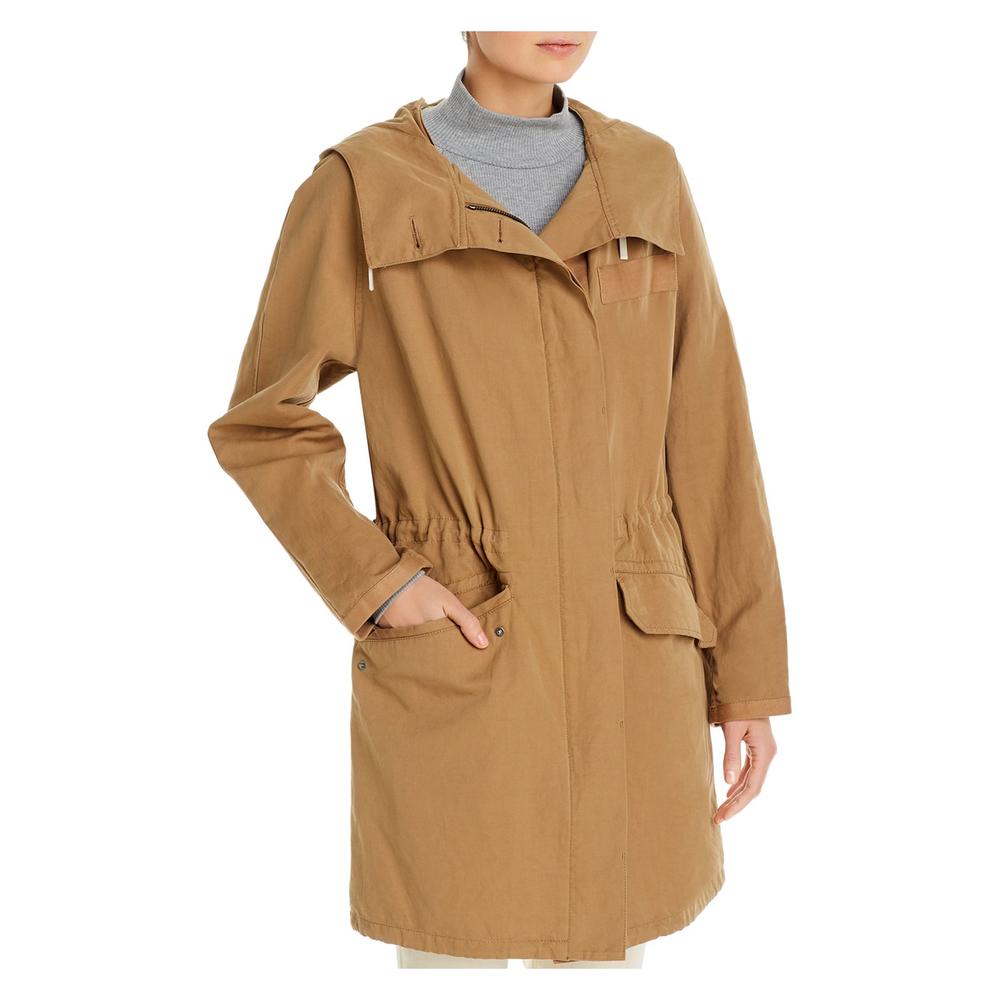 YS ARMY Womens Beige Zip Up Winter Jacket Coat 42