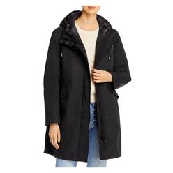 YS ARMY Womens Black Hooded Parka Winter Jacket Coat 34