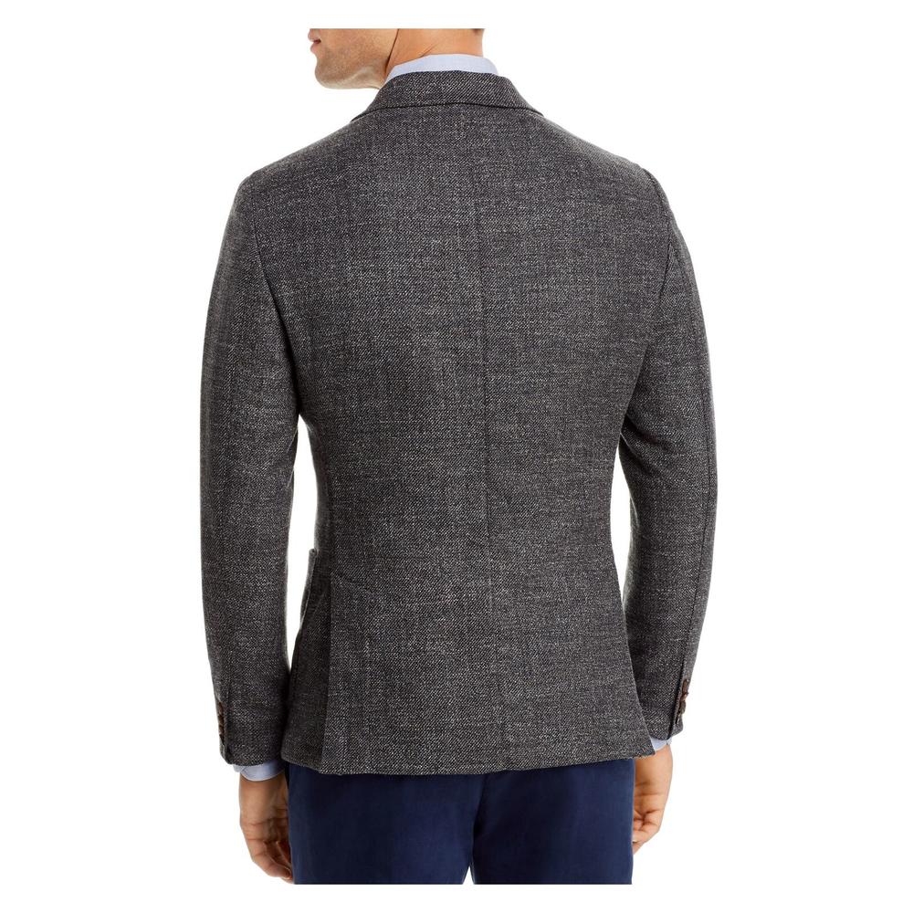 DYLAN GRAY Mens Gray Classic Fit Cotton Blend Sport Coat 42R