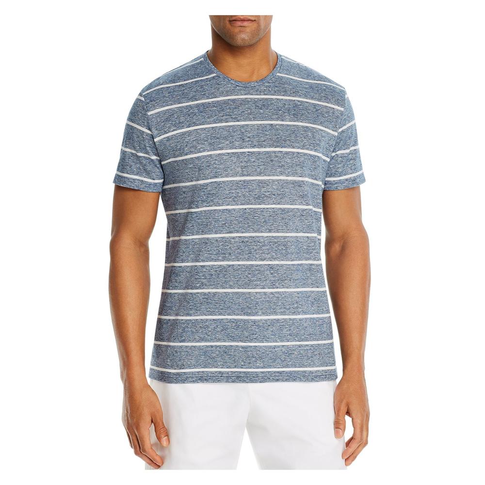 DYLAN GRAY Mens Blue Striped Casual Shirt XL