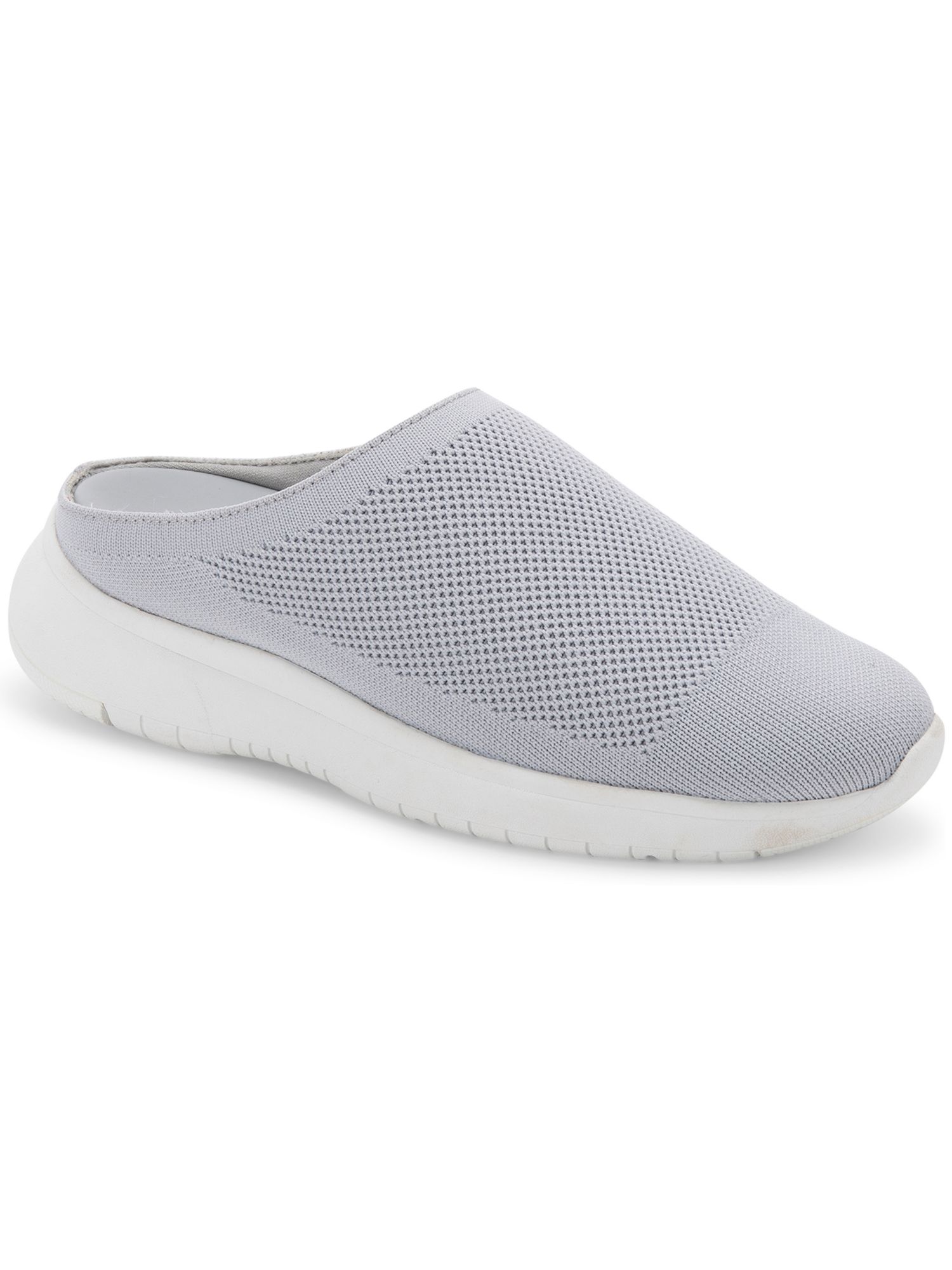 Aqua College AQUA COLLEGE Womens Gray Removable Insole  NWT Michael Kors Women\'s Fulton Studded Logo Moccasin Natural,Vanilla -Size 9.5 main image 0