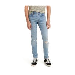 LEVI'S Mens Blue Tapered, Skinny Fit Stretch Denim Jeans W28/ L30