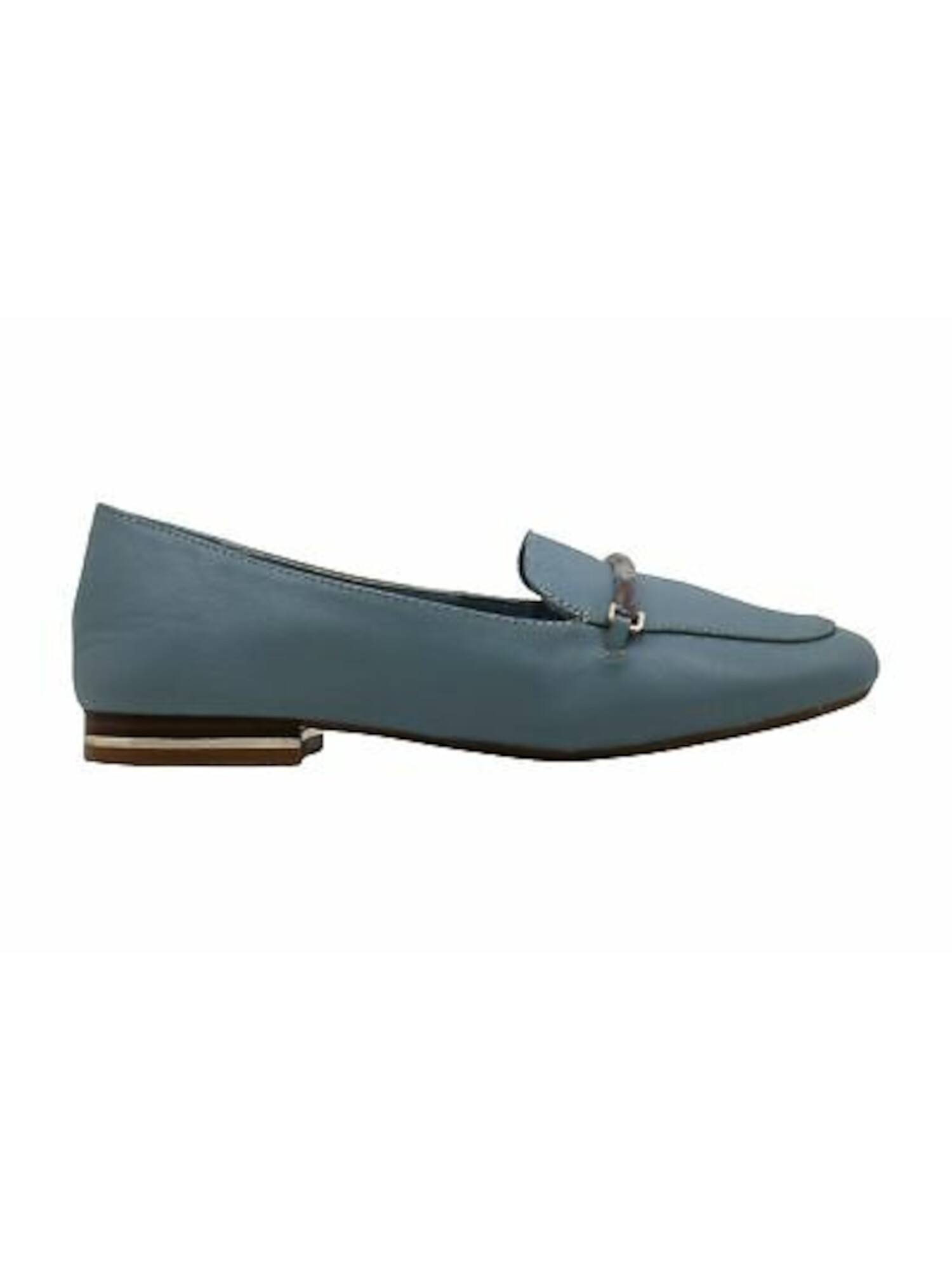 KENNETH COLE NEW YORK Womens Light Blue Balance Slip On Leather Loafers 8 M