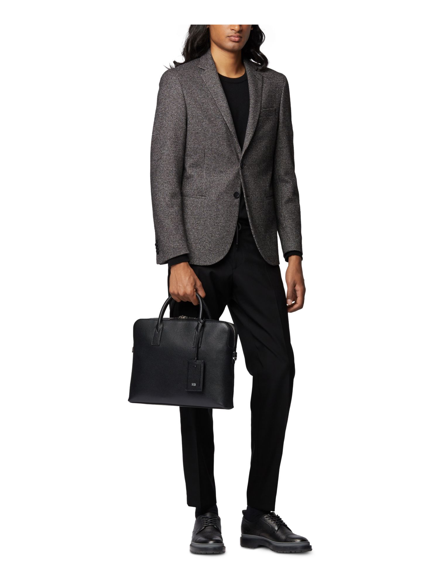 Hugo Boss HUGO BOSS Mens Hugo Black Label Gray Single ...