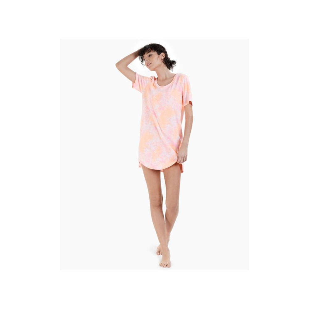 JENNI Intimates Pink Ribbed Nightgown XL