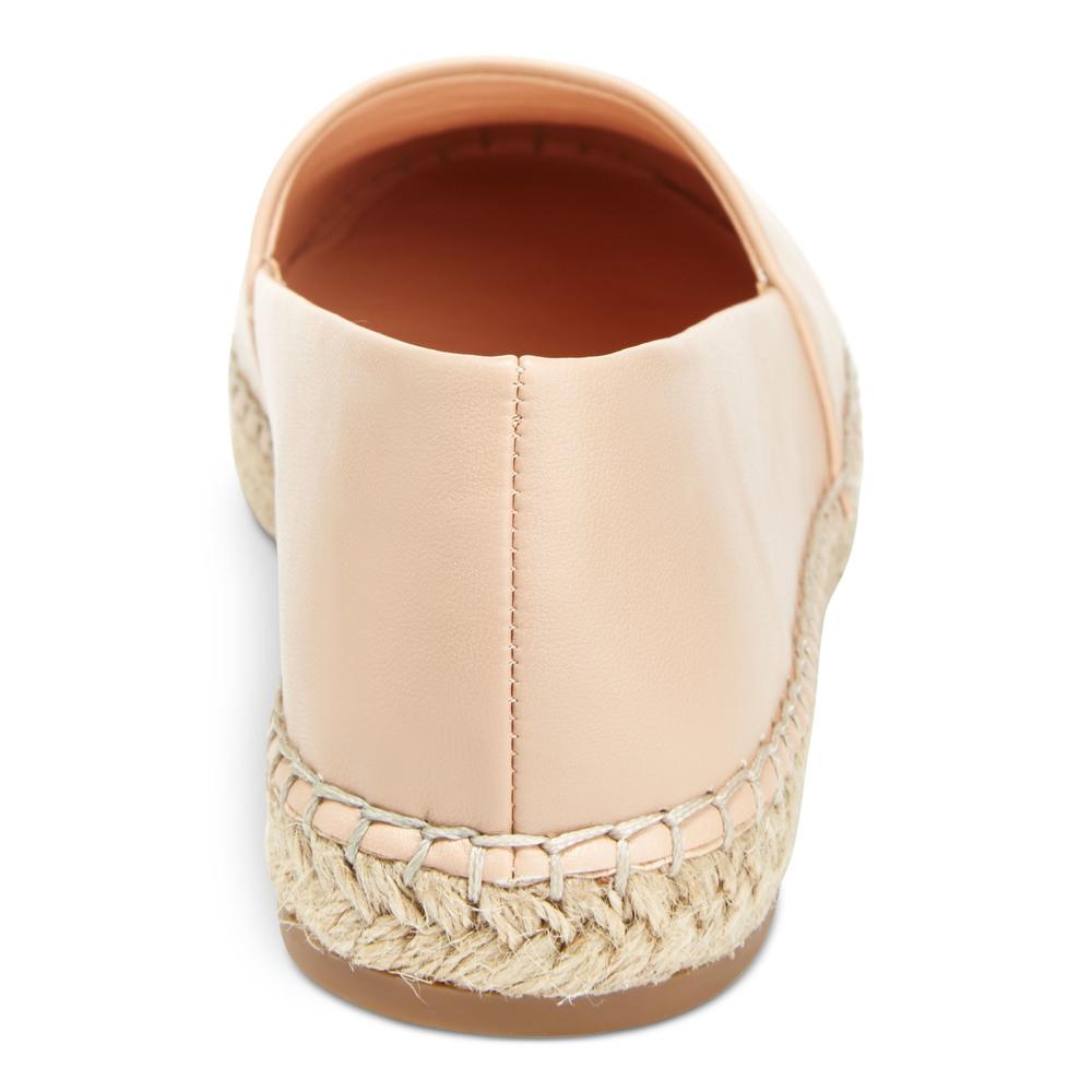 NANETTE NANETTE LEPORE Womens Blush Beige Cushioned Lacie Round Toe Slip On Espadrille Shoes 8.5 M