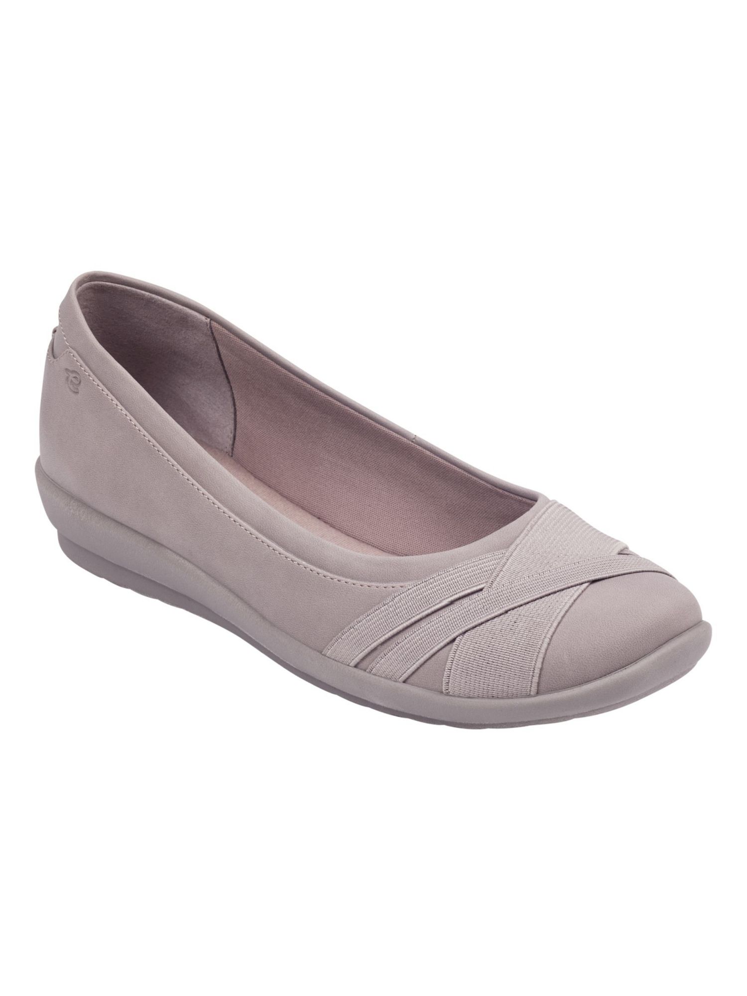EASY SPIRIT Womens Beige Cushioned Acasia Round Toe Slip On Flats Shoes 10 W