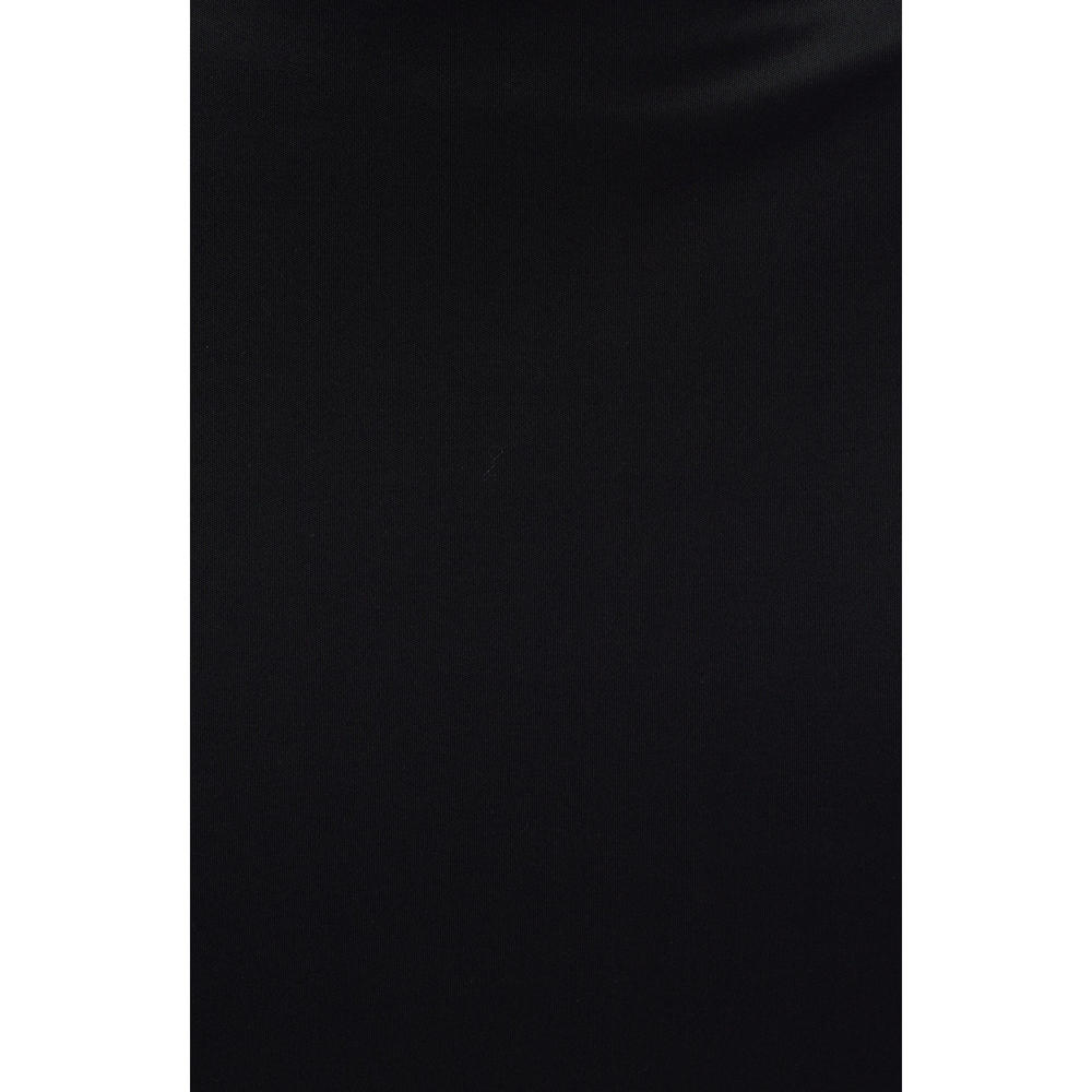 VERSACE Womens Black Zippered Belted Ruched Lined Long Sleeve Keyhole Below The Knee Evening Sheath Dress 36