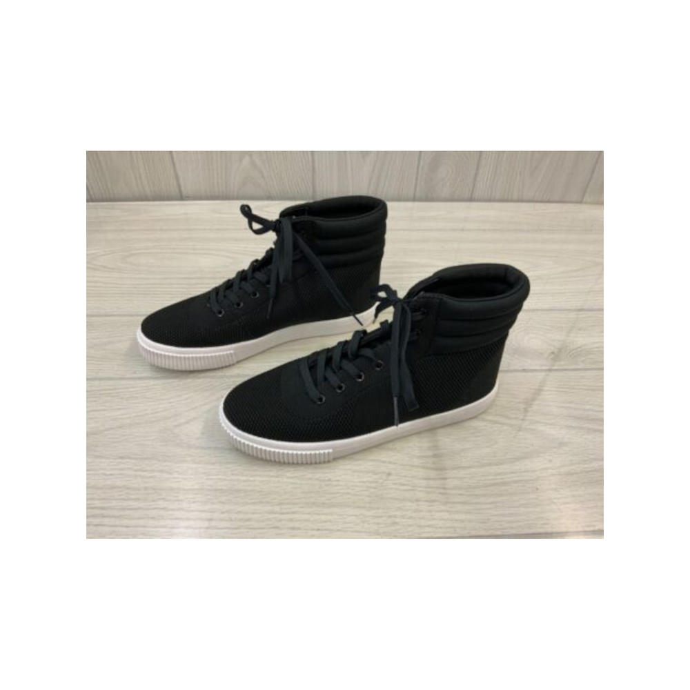 SPLENDID Womens Black Knit Comfort Leona Round Toe Platform Lace-Up Athletic Sneakers Shoes 8.5 M
