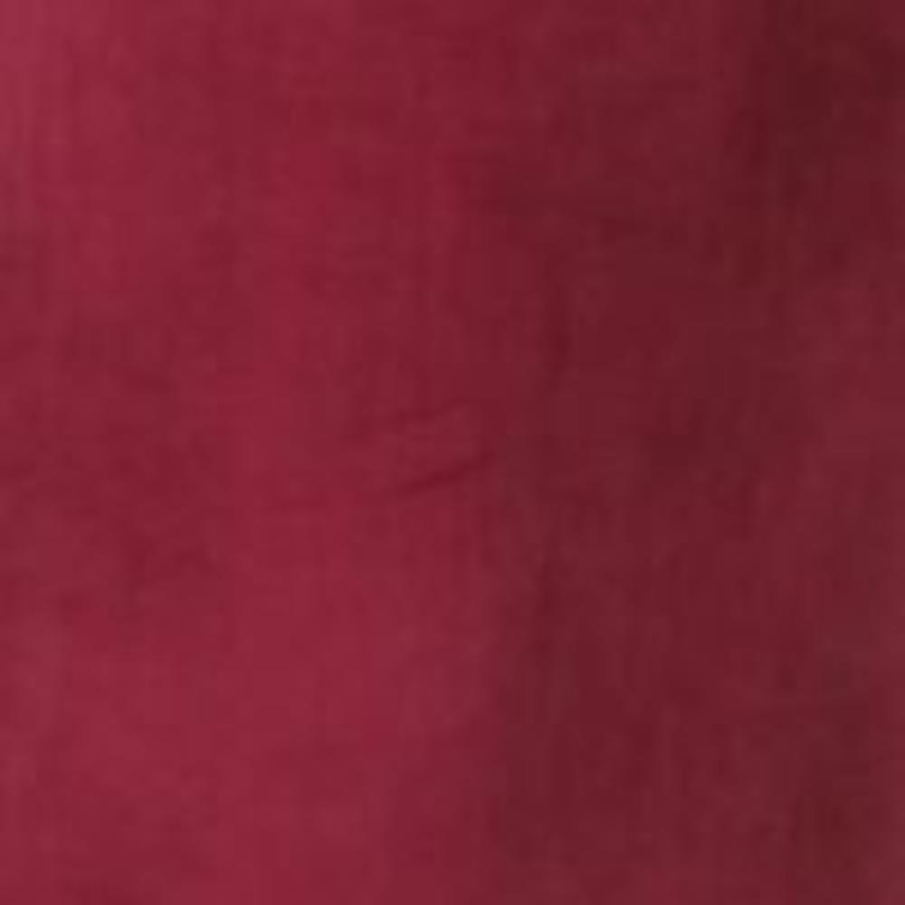 Michael Kors MICHAEL MICHAEL KORS Womens Burgundy Pocketed Pull-on Metallic Logo Velour Straight leg Pants L