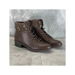 Marc Fisher MARC FISHER Womens Purple Crocodile Embossed Cushioned