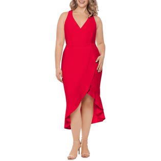 Xscape XSCAPE Womens Sleeveless Midi Party Mermaid Dress Xscape XSCAPE Womens Sleeveless Midi Party Mermaid Dress
