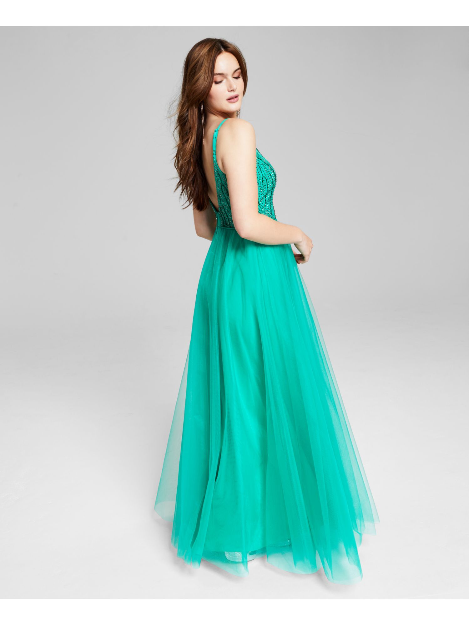 does sears have homecoming dresses Fairytale Blue Spaghetti Strap A-Line Tulle Applique Short Prom Dresse –  EvaFashionDress