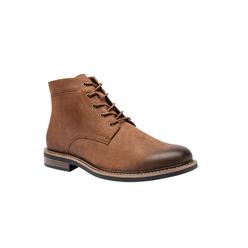 NICK GRAHAM Mens Brown Comfort Riley Round Toe Lace-Up Boots Shoes 9.5 M