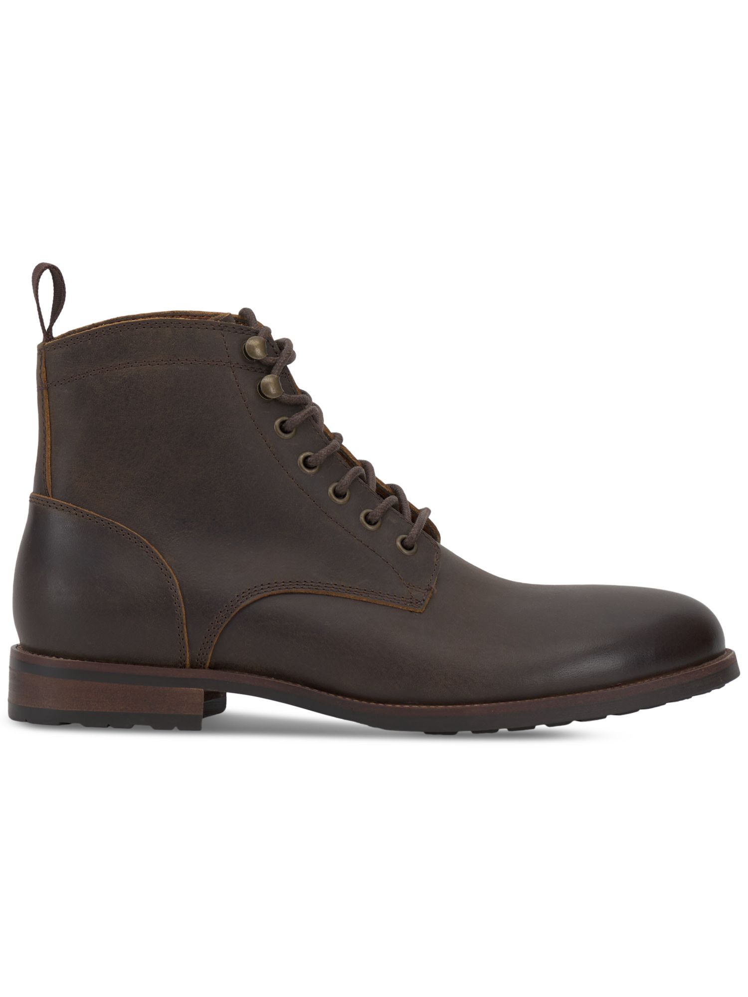 Vince Camuto VINCE CAMUTO Mens Mocha Brown Pull Tab 