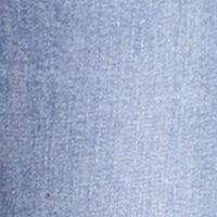 MICHAEL KORS Womens Blue Zippered Pocketed Button-hem Flare Leg High Waist Jeans Petites 10P