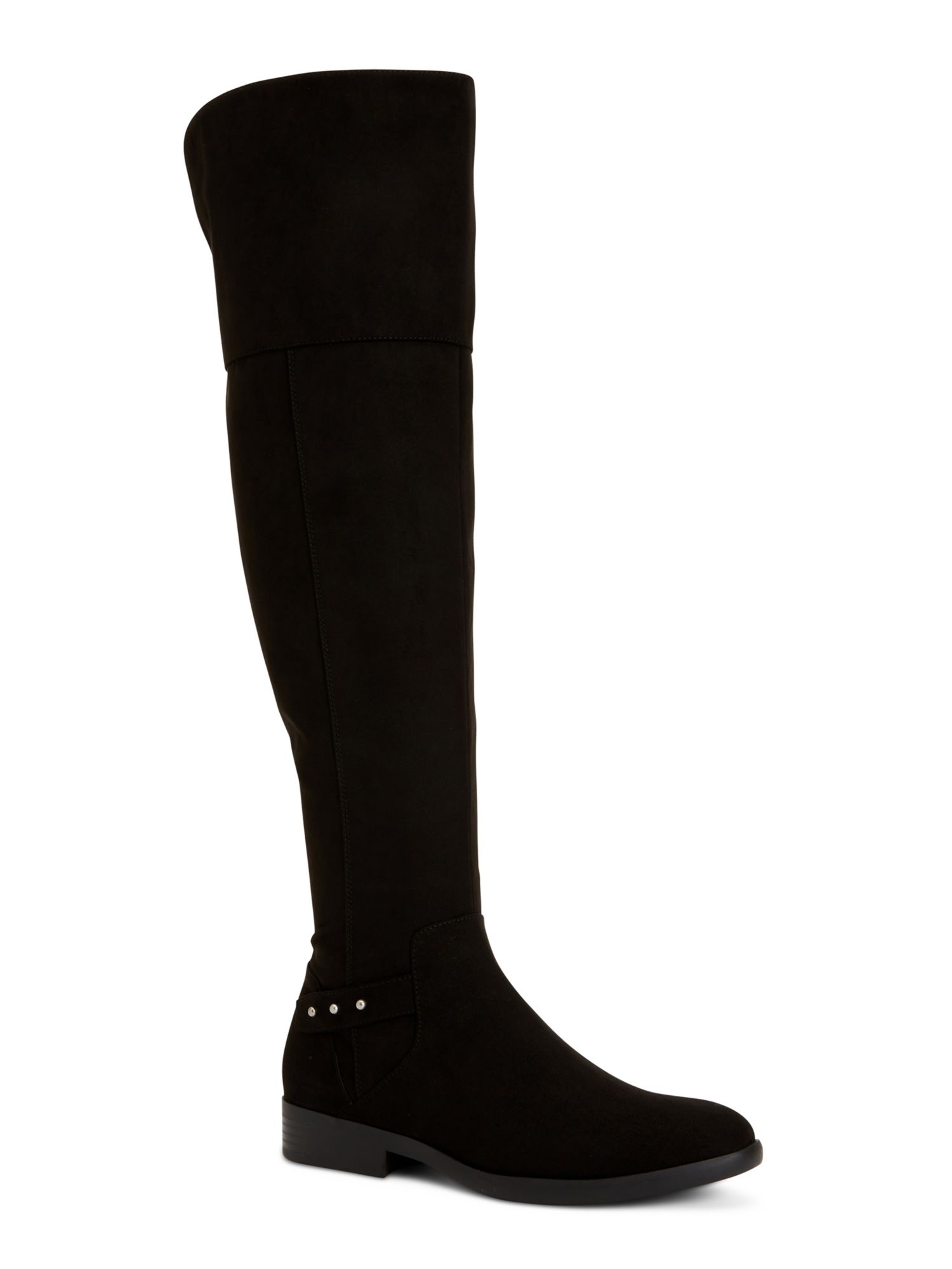 Style & Company Womens Black Over The Knee Boots Memory Foam Studded Slip Resistant Round Toe Dress Boots 8 M WC Style & Company Womens Black Over The Knee Boots Memory Foam Studded Slip Resistant Round Toe Dress Boots 8 M WC