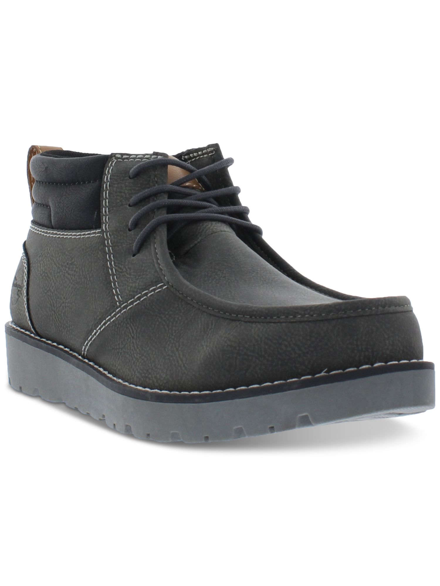NWT WEATHERPROOF VINTAGE Mens Gray Chester Toe Platform Chukka Boots 13 M Laredo Men main image 4