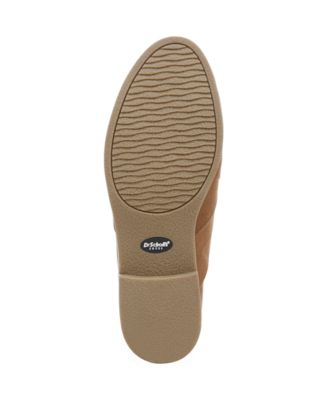 Dr. Scholl's DR SCHOLLS Womens Brown Cut Out Cushioned Always Almond Toe Block Heel Lace-Up Dress Shootie 7.5 M