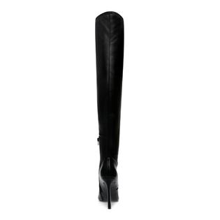 Nine West Womens Black Over The Knee Stretch Tacy Pointed Toe Stiletto Zip-Up Dress Boots 6 M Nine West Womens Black Over The Knee Stretch Tacy Pointed Toe Stiletto Zip-Up Dress Boots 6 M