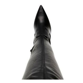 Nine West Womens Black Over The Knee Stretch Tacy Pointed Toe Stiletto Zip-Up Dress Boots 6 M Nine West Womens Black Over The Knee Stretch Tacy Pointed Toe Stiletto Zip-Up Dress Boots 6 M