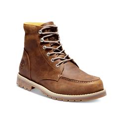 Timberland PRO TIMBERLAND Mens Brown Waterproof Cushioned Removable Insole Redwood Falls Round Toe Block Heel Lace-Up Leather Boots Shoes 13 M