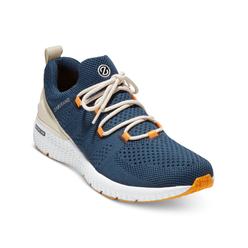 COLE HAAN Mens Navy Pull-Tab Overtake Lite Wedge Athletic Running Shoes 8.5 M