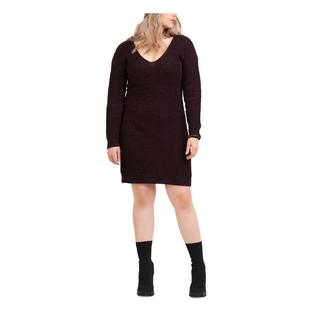 Black Tape BLACK TAPE Womens Black Long Sleeve V Neck Knee Length Wear To Work Sweater Dress Plus X Black Tape BLACK TAPE Womens Black Long Sleeve V Neck Knee Length Wear To Work Sweater Dress Plus X
