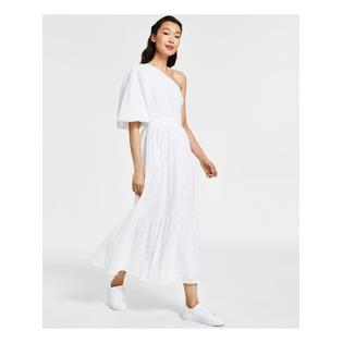 Rachel Rachel Roy Womens Cotton Eyelet Maxi Dress White 0 Rachel Rachel Roy Womens Cotton Eyelet Maxi Dress White 0
