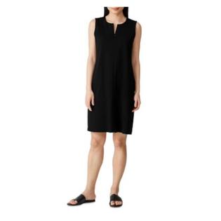 Eileen Fisher EILEEN FISHER Womens Black Zippered Unlined
